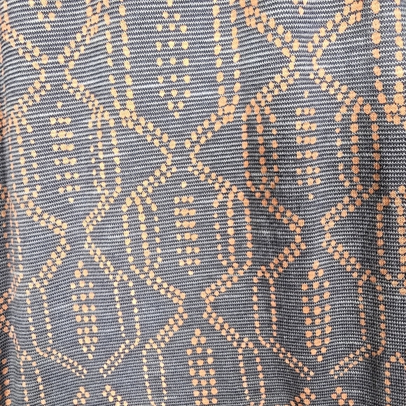 Toad & Co Dress Womens Cue Faux Wrap Cafe Dress Blue Batik Elbow Sleeve Size S - Picture 9 of 13